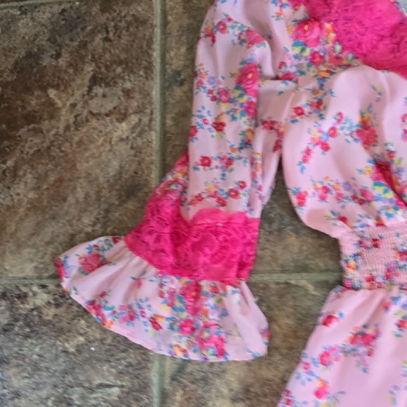 Betsey Johnson Pink Floral Dress - Picture 10 of 15